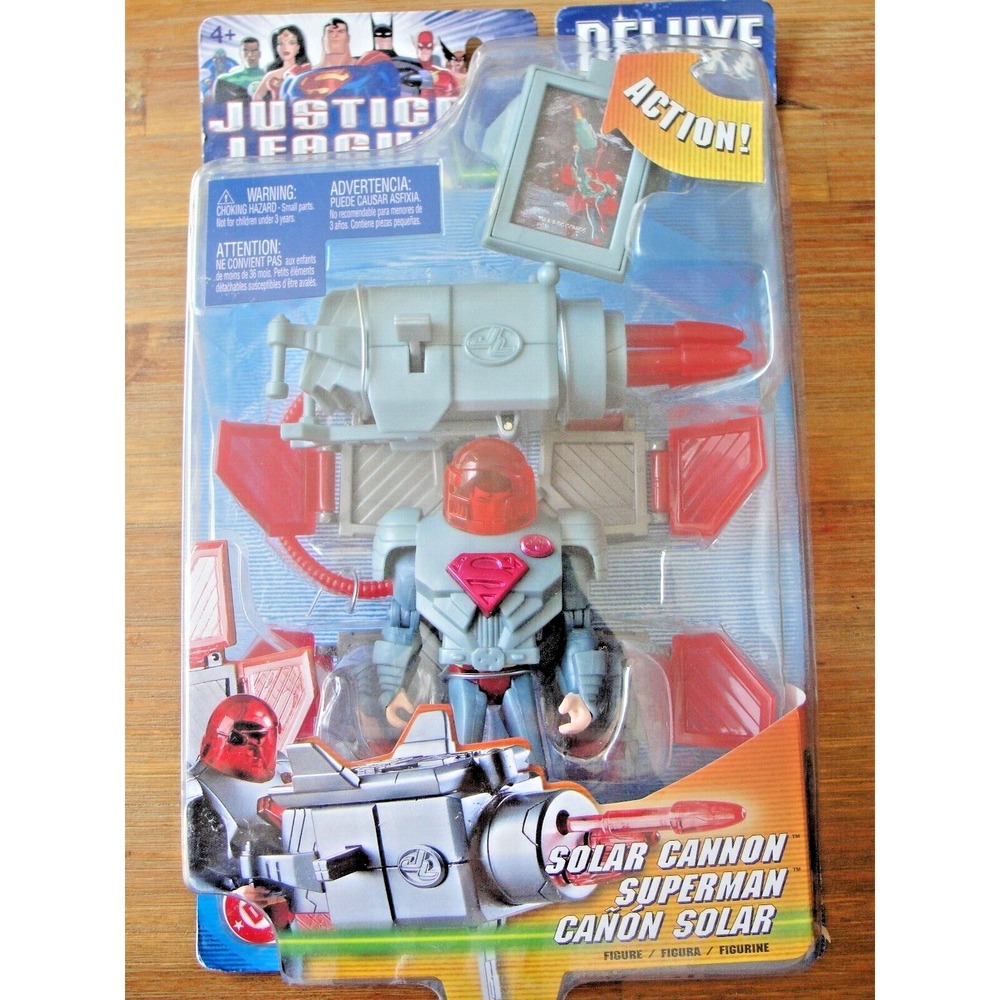 SOLAR CANNON SUPERMAN Justice League DC Deluxe‎ Figure